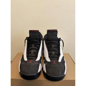 Air Jordan 14 Men's Retro Blk Shoe (Size 8.5)